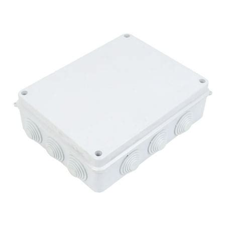 uxcell electrical enclosure|White ABS 12 Holes Dustproof IP65 Enclosure Junction Box.